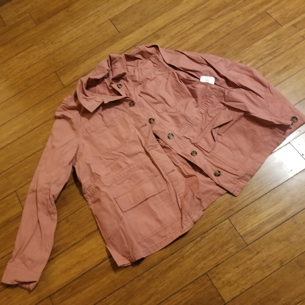 Peach Colored Blazer Style Jacket